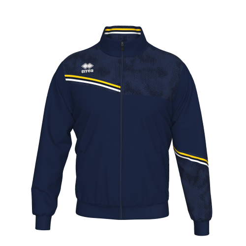 Bluza ELTON granatowo-żółto-biała