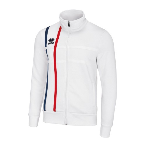 Bluza MICAEL biało-granatowo-czerwona